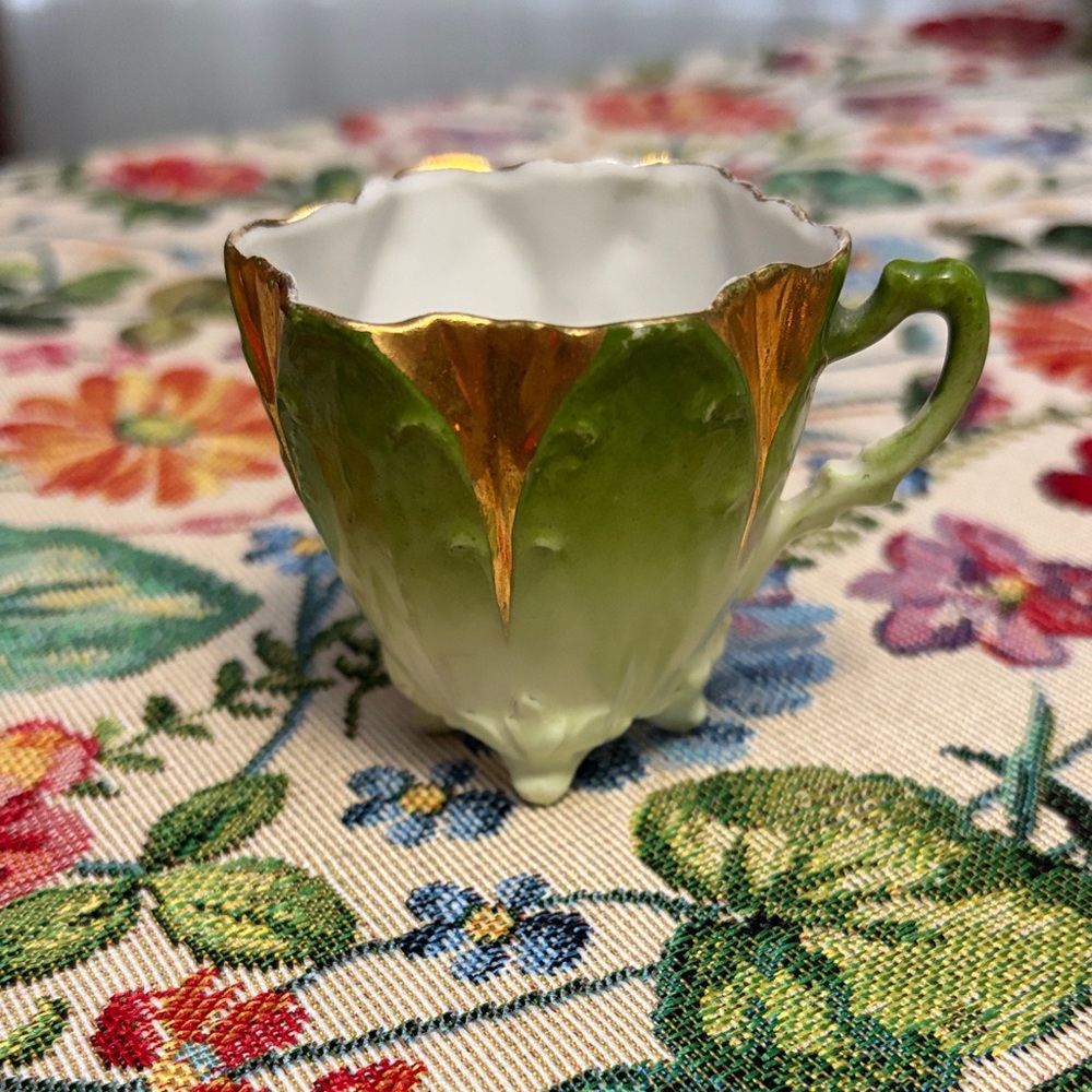 Porcelain Footed Demitasse Cup